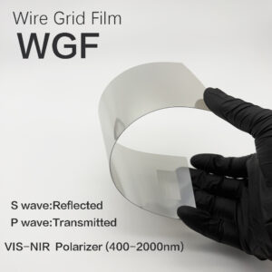 400-2000 infrared polarizer metal wire grid polarizer NIR WGF far and near infrared polarizing film